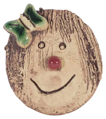Produktbild von 5 Stück Schmunzelstein mit Schmuck