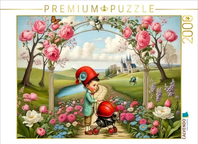 Produktbild von CALVENDO Puzzle Frühjahrsspaziergang | 2000 Teile Lege-Größe 90x67cm Foto-Puzzle für glückliche Stunden