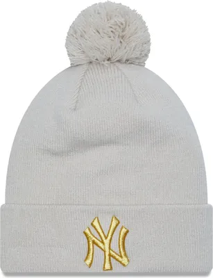Produktbild von New Era Damen Wintermütze - METALLIC New York Yankees