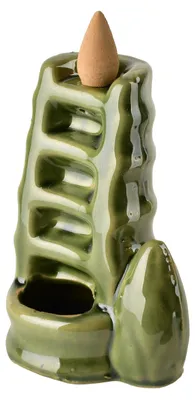 Productafbeelding van Backflow-wierookbrander Kominek, 7X5,5X11Cm, inclusief wierookstokjes