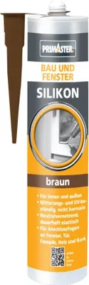 Produktbild von Primaster Bau und Fenster Silikon braun 310 ml