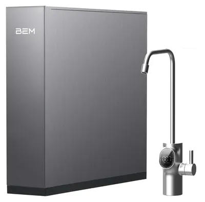 Produktbild von BEM Orion Ultra Slim Tankloser Wasserfilter mit Intelligentem Wasserhahn 5-Stufigem Filtersystem Direct-Flow Umkehrosmoseanlage Leitungswasser Filter