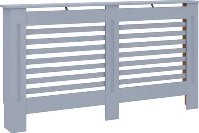 Obrázek produktu pro vidaXL Radiátorové obložení antracit 152x19x81,5 cm MDF