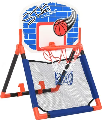 Produktbild von Kinder Basketball-Set Multifunktional für Boden und Wand