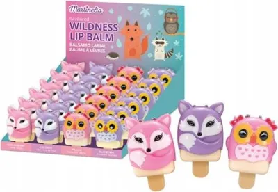 Produktbild von MARTINELIA Lippenbalsam fr Kinder Tiere 1 Stck