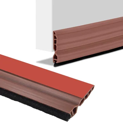 Produktbild von Türdichtung Zugluftstopper - Braun, für Türen von 3,5 bis 5,5 cm