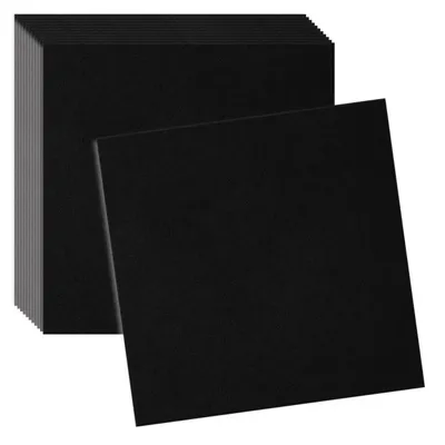Produktbild von Verdico | 3D Deckenpaneele Polystyrol Schwarz | Deckenverkleidung | Dekorative Paneele Für Wohnzimmer, Schlafzimmer | 50 x 50 cm | 12 Stück