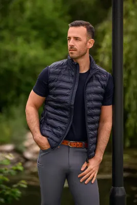 Produktbild von Cavallo Cavalcain Grip Mobile Vollbesatz Herren Reithose, Farbe:steel, Größe:56