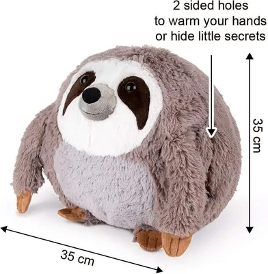 Mousehouse Gifts – Kuscheltier Faultier (40 Cm, Braun) – Flauschig & Weich, Perfekt Für Kinder & Als Schlafbegleiter