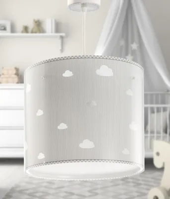 Zdjęcie produktu dla Lampa sufitowa Sweet Dreams - Chmury dla dzieci szara