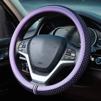 Zdjęcie produktu dla Osłona na kierownicę – antypoślizgowa i oddychająca – mikrofibra – 36-38 cm