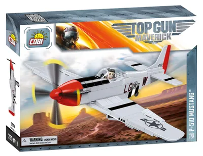 Obrázek produktu pro COBI® COBI-5806 COBI® TOP GUN MAVERICK COBI-5806 P-50 MUSTANG Flugzeug Bausatz
