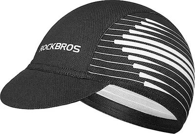 Image de ROCKBROS Casquette de vélo, casquette de vélo, printemps/été, noir