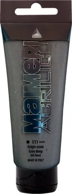 Immagine prodotto di Maimeri Acrilico Colore acrilico Grey Deep 511 200 ml 1 pz.