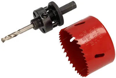 Productafbeelding van KOTARBAU Gatenzaag 68 mm HSS met centreerboor, gatfrees, boorkroon, gatcirkelzaag, zaagkrans voor metaal, roestvrij staal, hout, kunststof