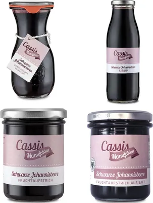 Produktbild von Probierset Schwarze Johannisbeere