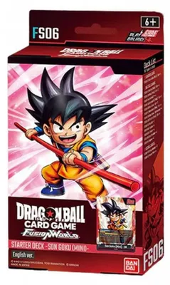 Produktbild von Dragon Ball Super FS06 Fusion World Son Goku Starter Set (Mini)