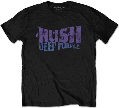 Obrázek produktu pro Deep Purple Hush Black L Tričko