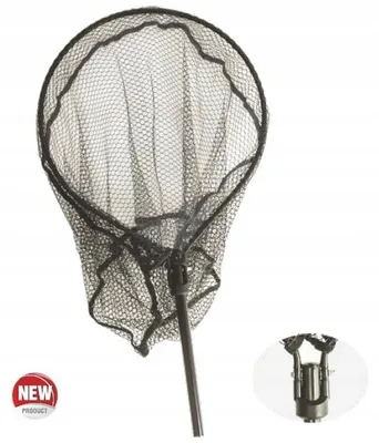 Produktbild von Mistrall Fischkescher RUBBER gummiert 1,15m 45x50cm