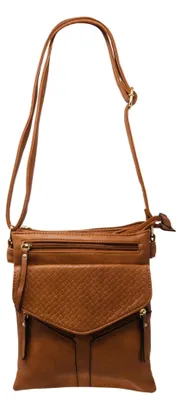 Produktbild von Damen Crossbody Tasche mit Verstellbarem Schulterriemen und Quasten