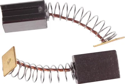 Produktbild von 2x Trade-Shop Kohlebürsten Motorkohlen Schleifkohlen 6 x 11 x 16mm kompatibel mit Parkside XQ600 Schleifmaschine