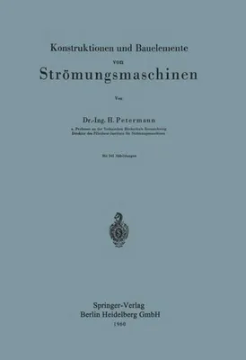 Obrázek produktu pro Konstruktionen und Bauelemente von Strömungsmaschinen