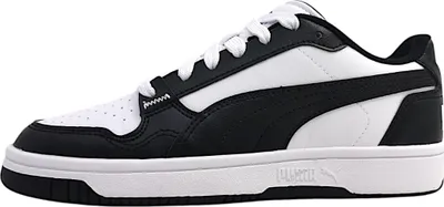 Produktbild von Puma Rebound-L Jr Kinderschuhe Jungen Halbschuhe Schnürer Weiß Freizeit, Schuhgröße:EUR 39 | UK 6