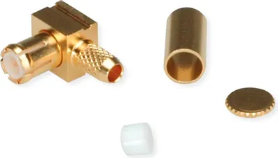 Immagine prodotto di Connettore angolare TELEGÄRTNER MCX per RG-316/U placcato in oro