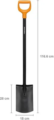 Zdjęcie produktu dla Łopata Szpadel prosty FISKARS Solid™ 1066717