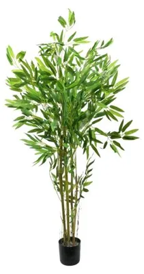 Immagine prodotto di Pianta Di Bambù Artificiale In Vaso 115 Cm