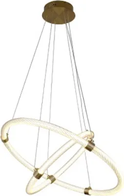 Zdjęcie produktu dla Sonic double - żyrandol 60cm - podwójny pierścień LED