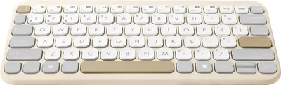 Produktbild von ASUS KW100 KEYBOARD/BG/UI/80, 75%, Kabellos, Bluetooth, Beige