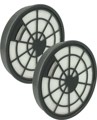 Produktbild von vhbw 2x Staubsaugerfilter kompatibel mit Dirt Devil DD2720-6, DD2720-7, DD2720-3, DD2720-2, DD2720-5, DD2720-4 Staubsauger - HEPA-Filter Schwarz Weiß