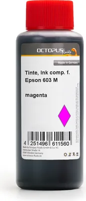 Immagine prodotto di Inchiostro, set di inchiostri per Epson 603, Expression Home XP-2100, 3100, 4100, WorkForce WF-2800 - magenta 1 L