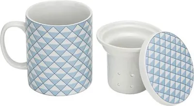 Obrázok produktu pre Útulné&Trendy čajové chrobáky s filtrom + modré viečko