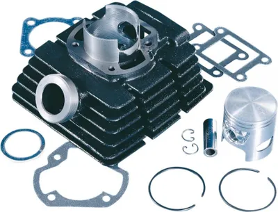 Zdjęcie produktu dla Zestaw cylindrów Polini z żeliwa szarego 63 cm3 45 mm kompatybilny z Yamaha DT 50 R / M / MX AC