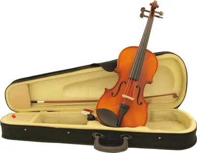 Produktbild von DIMAVERY Violine 4/4 mit Bogen, im Case