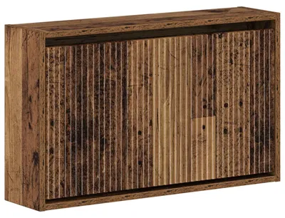 Produktbild von vidaXL Wandmontierter Schuhschrank ARNHEM 71 x 17 x 43 cm Altholz