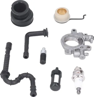 Zdjęcie produktu dla pompa oleju Przekładnia ślimakowa Zestaw korków 1127 640 3200 Zamiennik do pilarek łańcuchowych STIHL 029 039 MS290 MS310 MS390