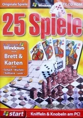 Produktbild von 25 Spiele - Brett &Karten