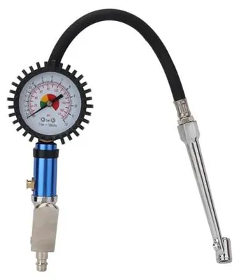 Produktbild von Bandenfüller Druckluft - Digitale Reifenpumpe mit Luftdruckmesser - Max. 12 Bar
