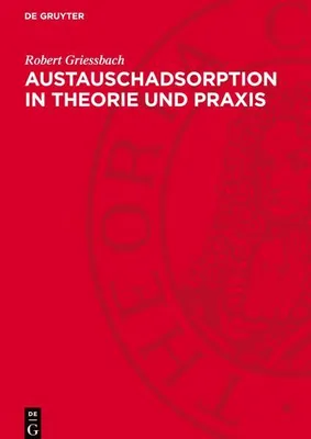 Produktbild von Austauschadsorption in Theorie und Praxis