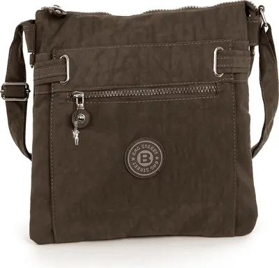 Zdjęcie produktu dla Torba Street nylonowa torebka damska brązowa 26x27x9 D2OTJ207N