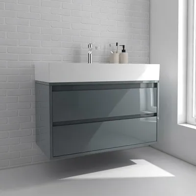 Produktbild von Pure 2.0 Waschtischunterschrank 90 cm mit 2 Auszügen