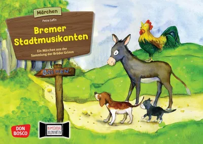 Produktbild von Bildkarten für unser Erzähltheater: Die Bremer Stadtmusikanten