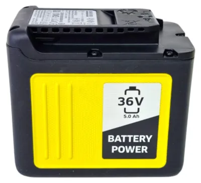 Produktbild von Kärcher Power 36/50, Batterie- & Ladegerät-Set, 5 Ah, 36 V, Kärcher, Schwarz, Gelb, 1 Stück(e)