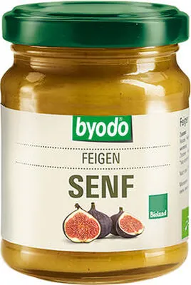 Produktbild von byodo Byodo Feigen Senf fruchtiger Senf mit 20% Feigen und feiner Senfnote -- 125ml