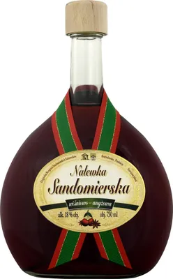 Obrázok produktu pre Likér Nalewka Sandomierska višňovo-anýzová 750 ml