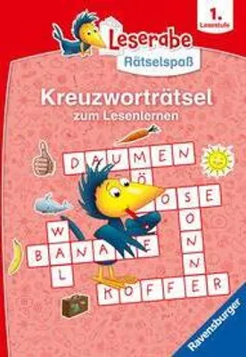 Produktbild von Ravensburger Leserabe Rätselspaß - Kreuzworträtsel zum Lesenlernen - 1. Lesestufe