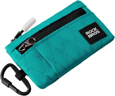 Immagine prodotto di ROCKBROS Portafoglio Piccolo Portafoglio Portachiavi Mini Portachiavi Portatile Blu